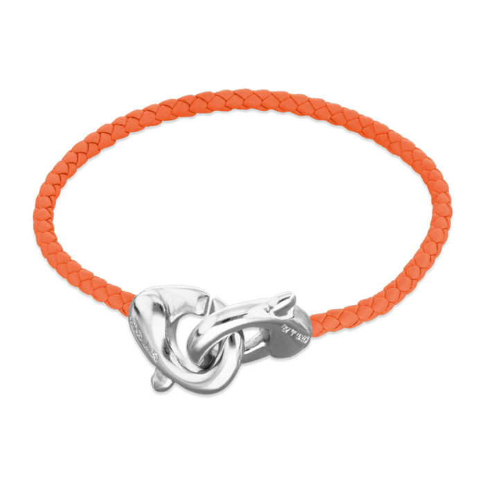 Pulsera SER INSEPARABLE NARANJA M