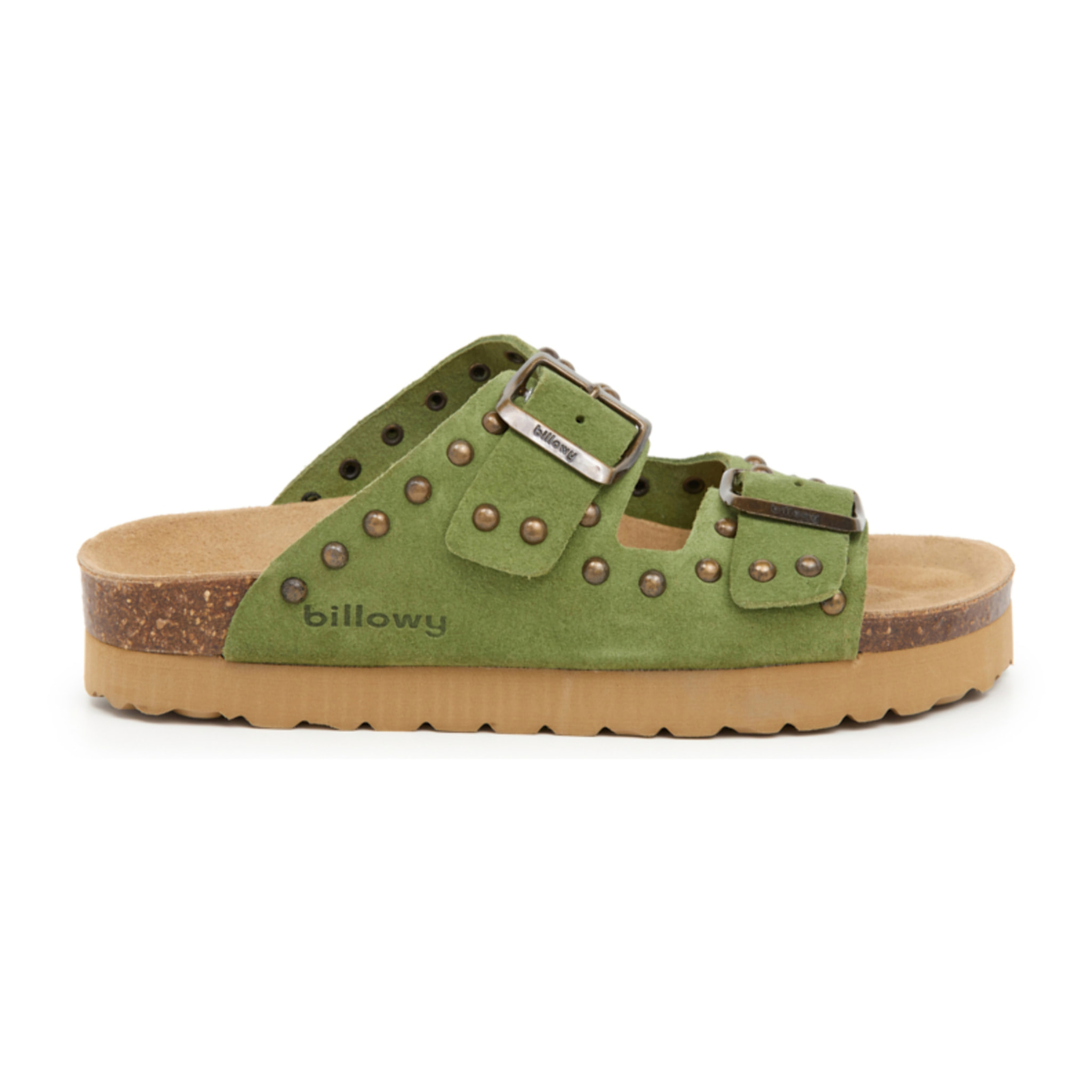 SANDALO CON ZEPPA BILLOWY VERDE