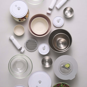 Couvercle de bol sous vide M / 18 cm, Blanc