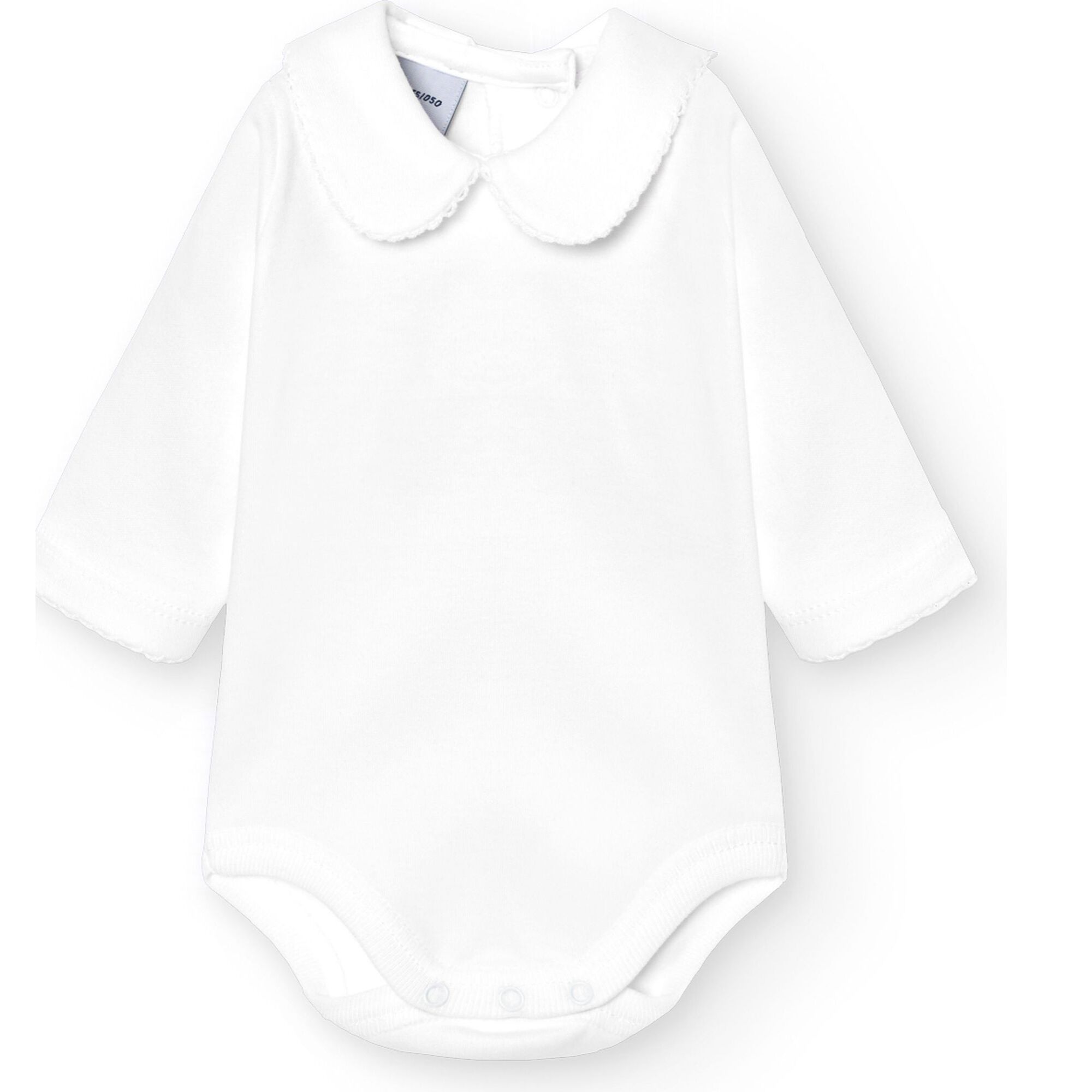 Body bebé manga larga cuello elegante