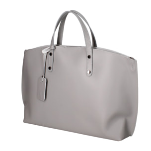 Borsa a spalla da donna In Vera pelle Made in Italy 48x31x11 cm