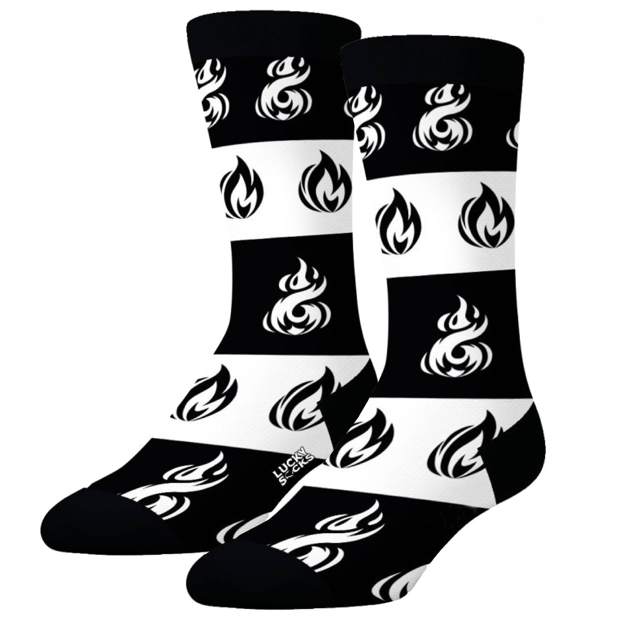 Set de 4 calcetines largos lucky socks con diseño variado
