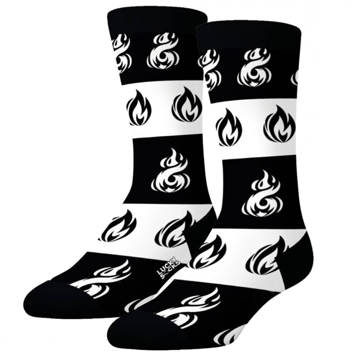 Set de 4 calcetines largos lucky socks con diseño variado