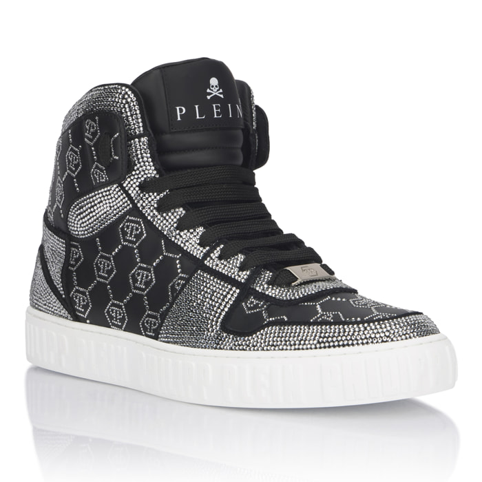 PHILIPP PLEIN Zapatillas altas MONOGRAM