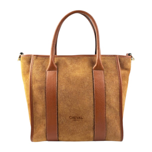 Borsa a mano Cheval Firenze Nina Max F/W Cuoio