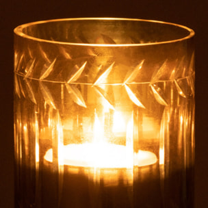 J-Line photophore Branche - verre - gris - 6 pcs