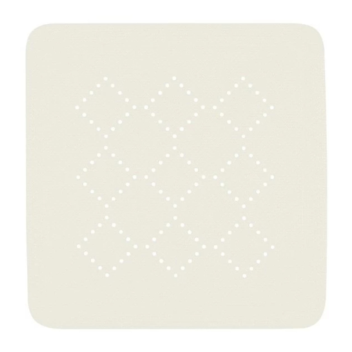 Tapis Fond de douche PVC ALASKA 55x55cm Blanc Spirella