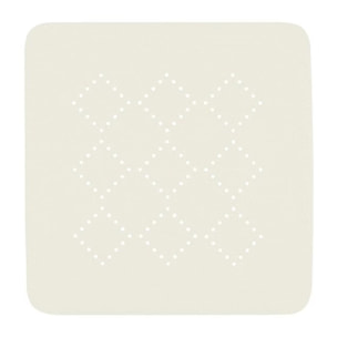 Tapis Fond de douche PVC ALASKA 55x55cm Blanc Spirella