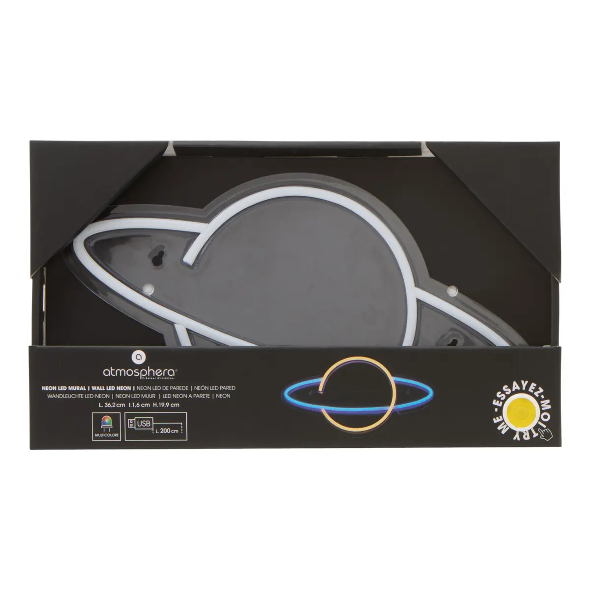 Néon LED Planet 36,2x19,9cm