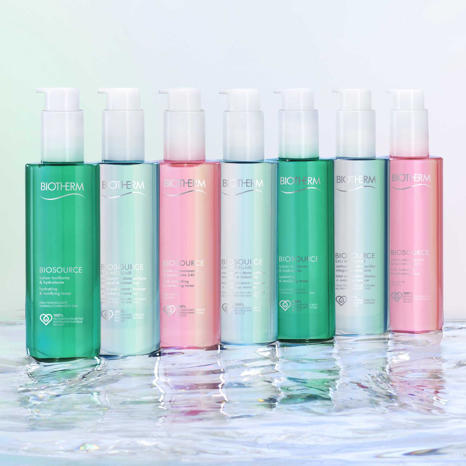 Biosource  - Eau Micellaire Nettoyante et Démaquillante 200 ml
