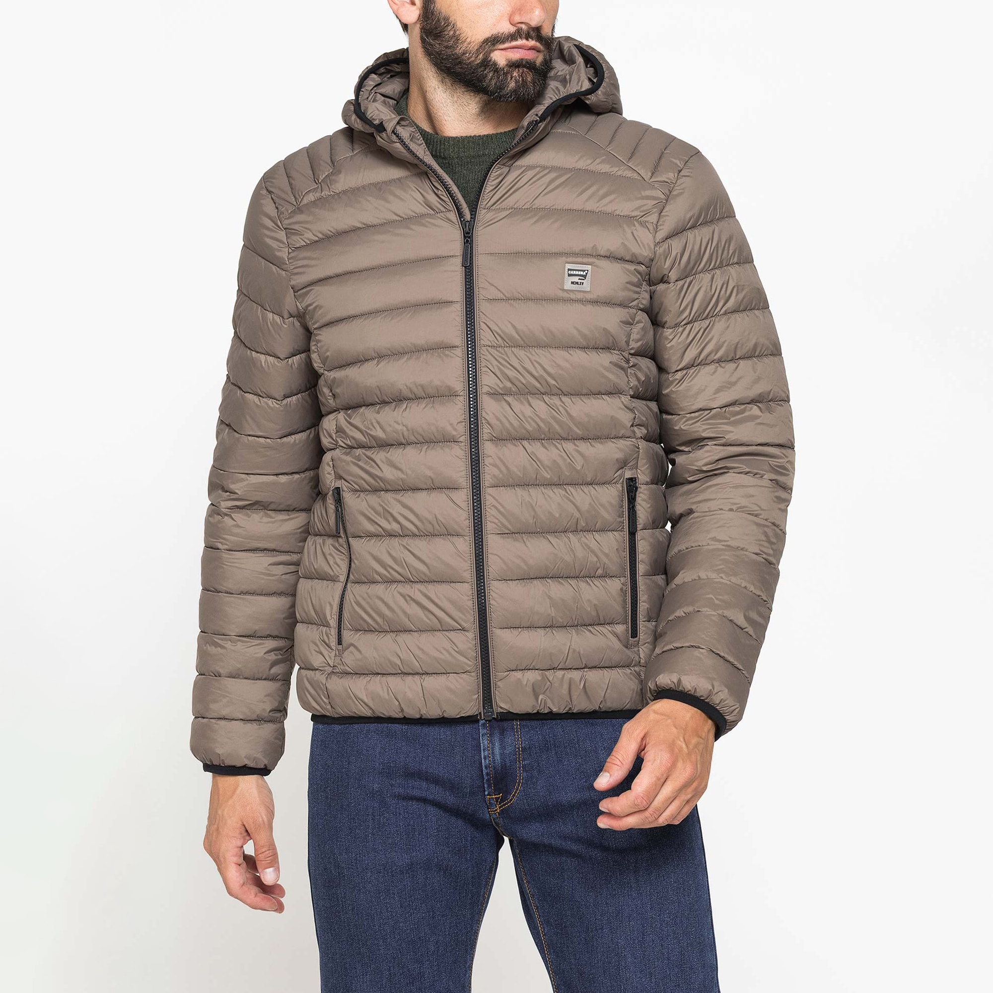 PIUMINO ULTRALIGHT WATER RESISTANT CON CAPPUCCIO