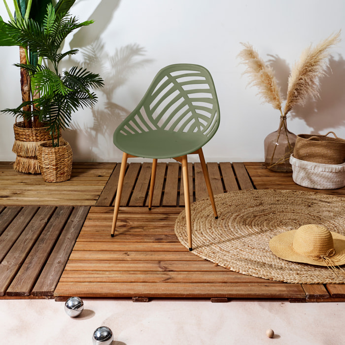 Chaise Mollina Olive - Lot De 4