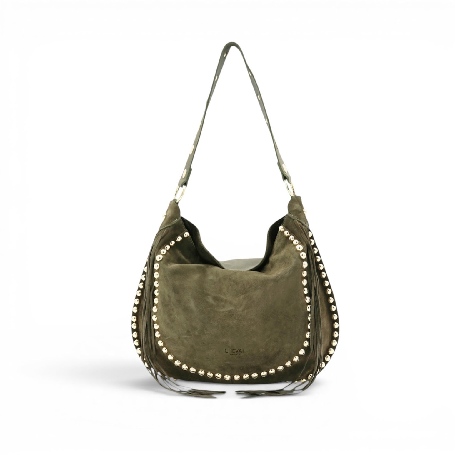 Bolso de hombro Cheval Firenze Dalia Verde Oscuro