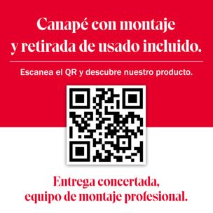 Canapé Abatible 32CM | ENVIO, MONTAJE Y RETIRADA INCLUIDO | Apertura Lateral