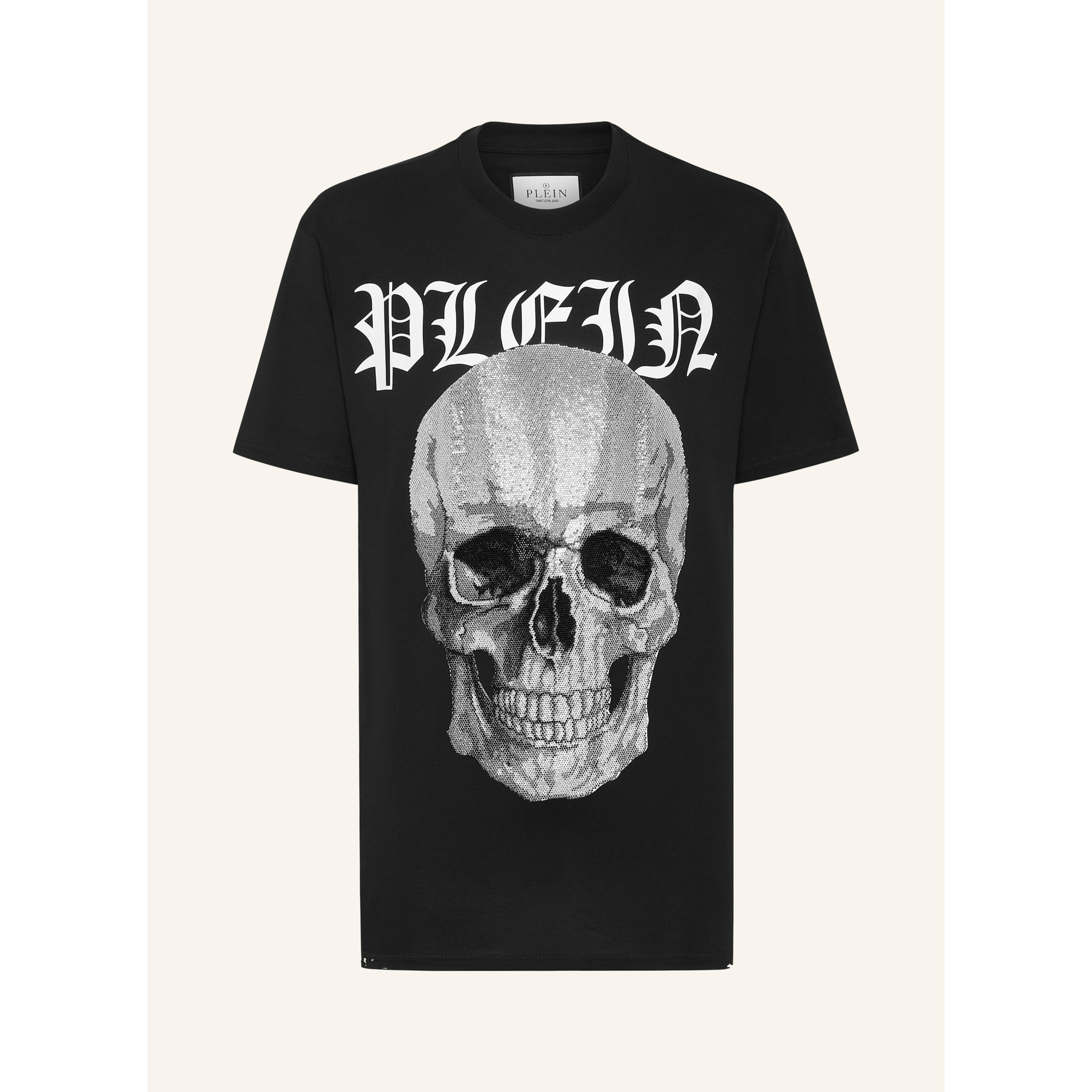 PHILIPP PLEIN Camiseta Cuello Redondo SKULL