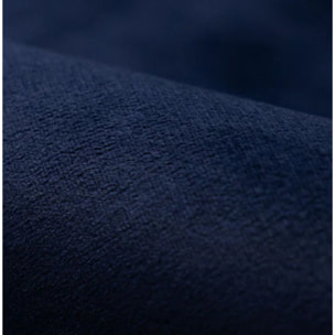 Lot de 2 chaises de bar en velours bleu foncé 75 cm - Henrik