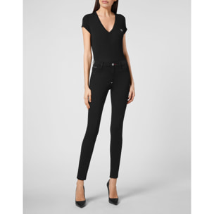 PHILIPP PLEIN Jegging de cintura alta ICONIC PLEIN