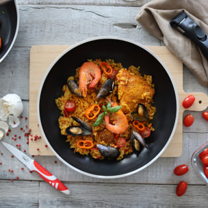 Casserole amovible en aluminium 18cm - tous feux IRIS ALU