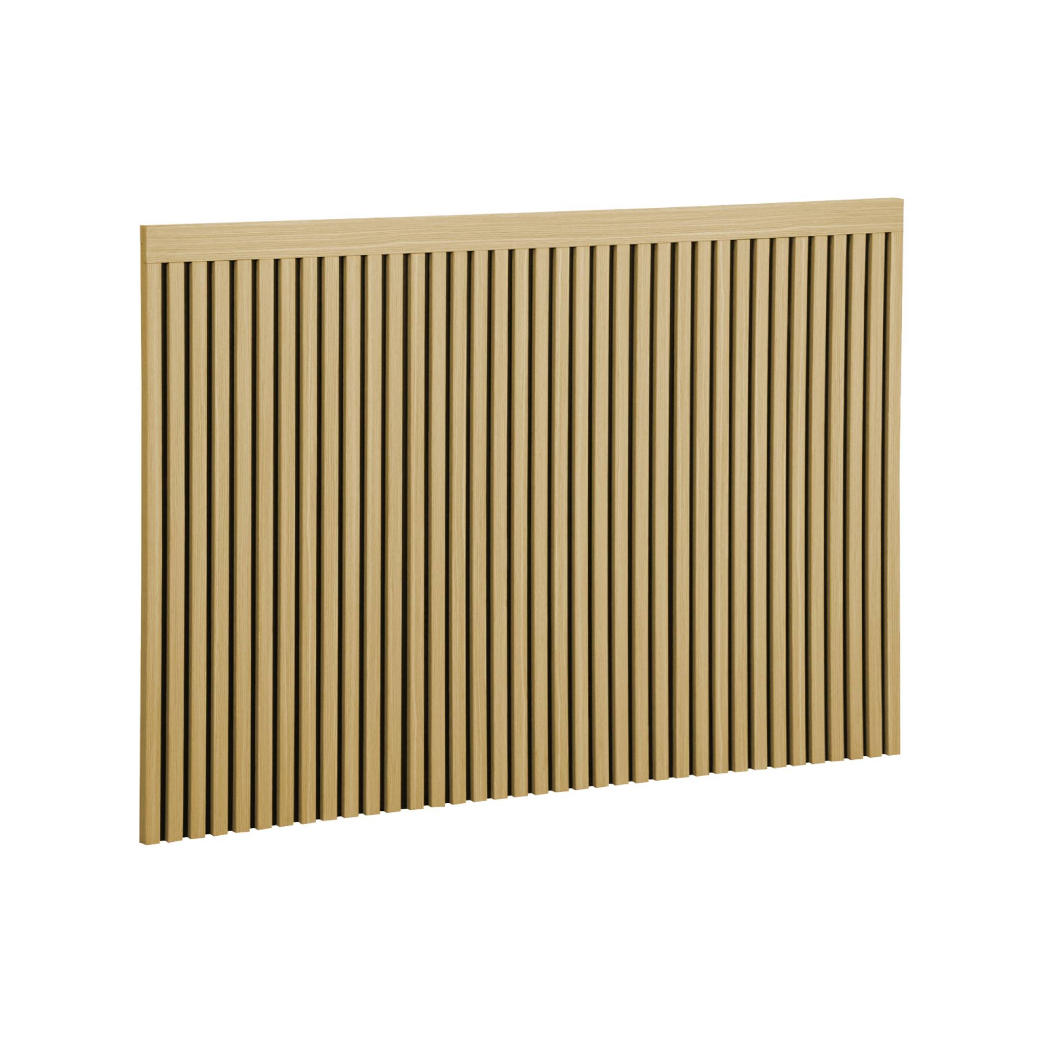 Tête de lit décor bois tasseaux décoratifs 140cm  HEDDO