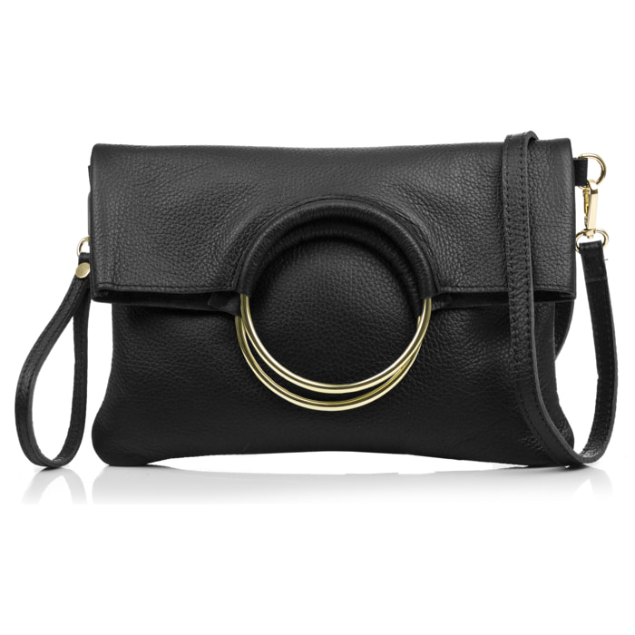 Corinna Borsa a tracolla Donna. Pelle autentica Dollaro.