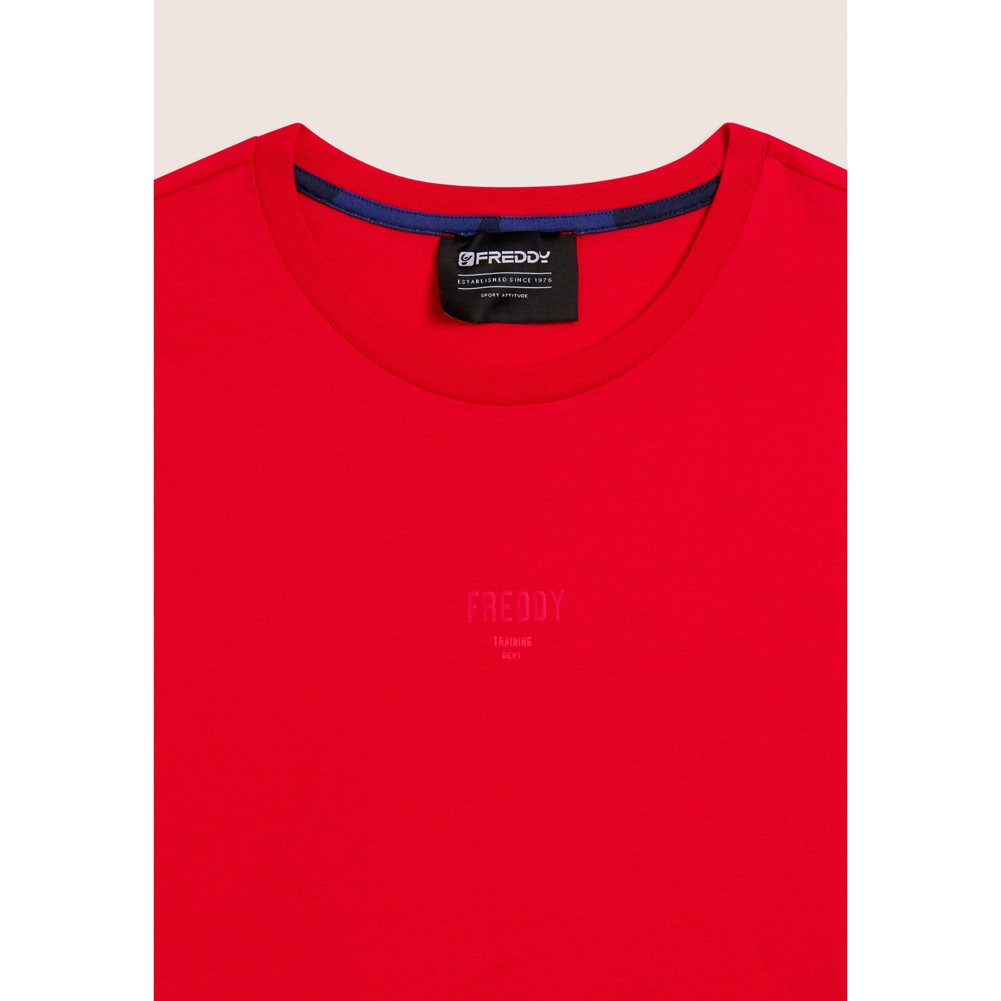 T-shirt Basic con Stampa Freddy Training