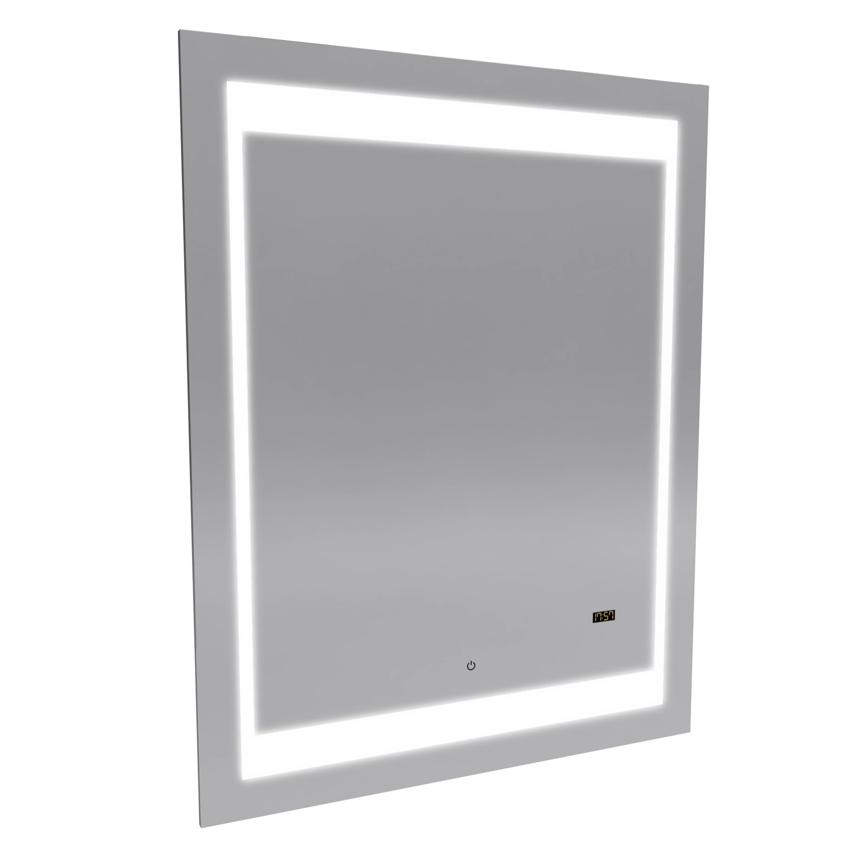 Miroir Led Silver Futura - Gris clair