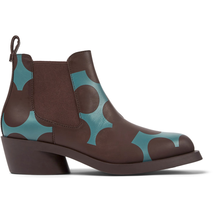Botines - CAMPER Bonnie Twins - Multicolor - Cuero liso