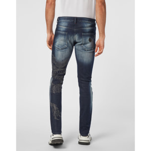 PHILIPP PLEIN Vaqueros de corte recto DRAGON
