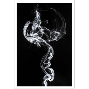 Poster white smoke medusa Affiche seule
