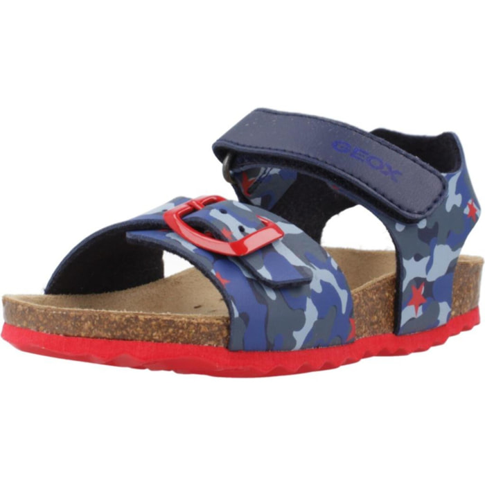 Sandalias Niño de la marca GEOX  modelo B SANDAL CHALKI BOY AZUL