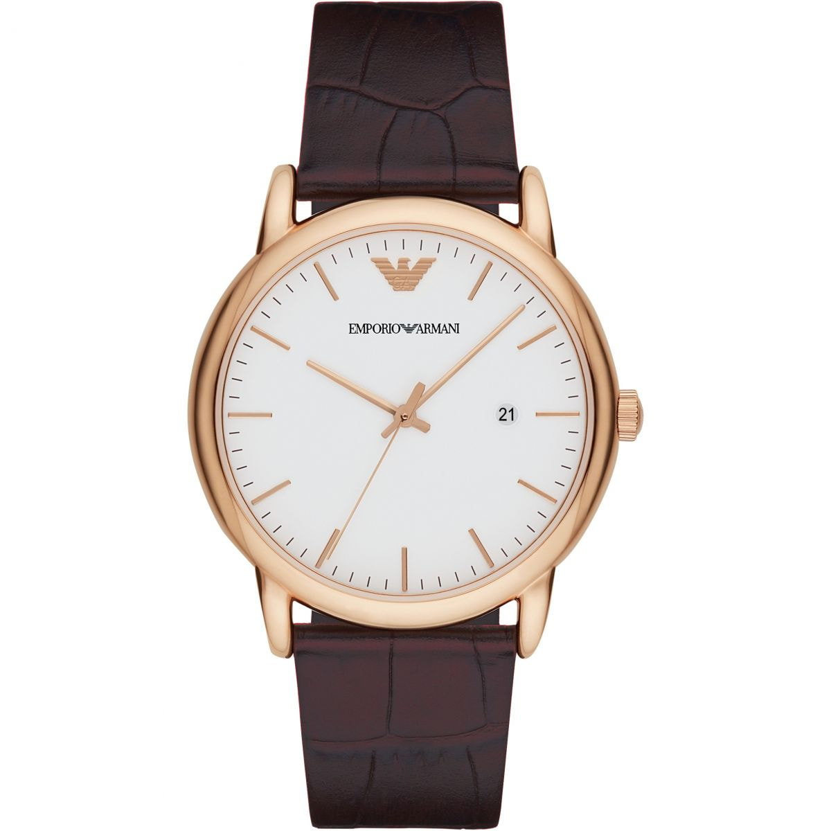 Reloj Armani AR2502 Hombre Analogico Cuarzo con Correa de Piel