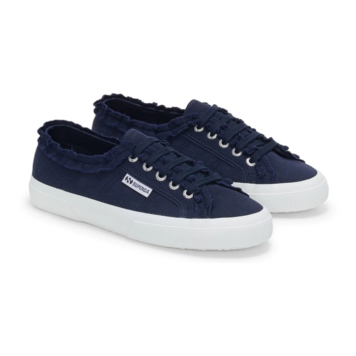 Le Superga Donna Blu 3750 Jersey Rouches Leggera