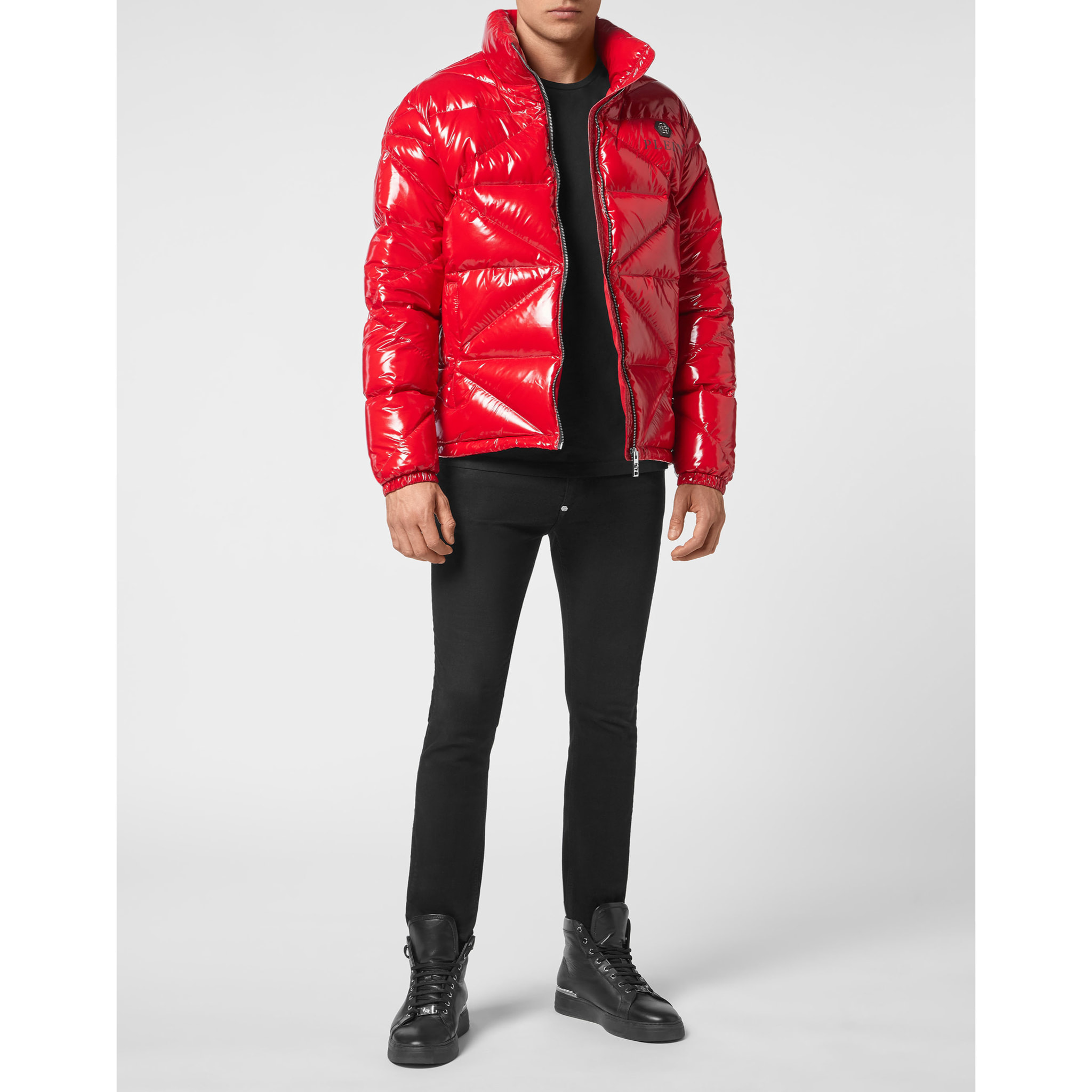 PHILIPP PLEIN Down Jacket HEXAGON