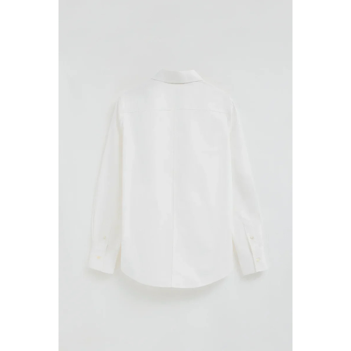Pack donna con due camicie in bianco e azzurro slim fit con ricamo Rigby Go