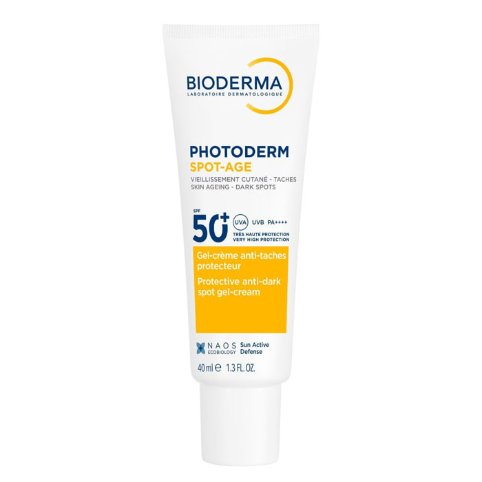 Photoderm Spot-Age - Gel-Crème Anti-Taches, Antioxydant, Invisible SPF50+ 40 ml