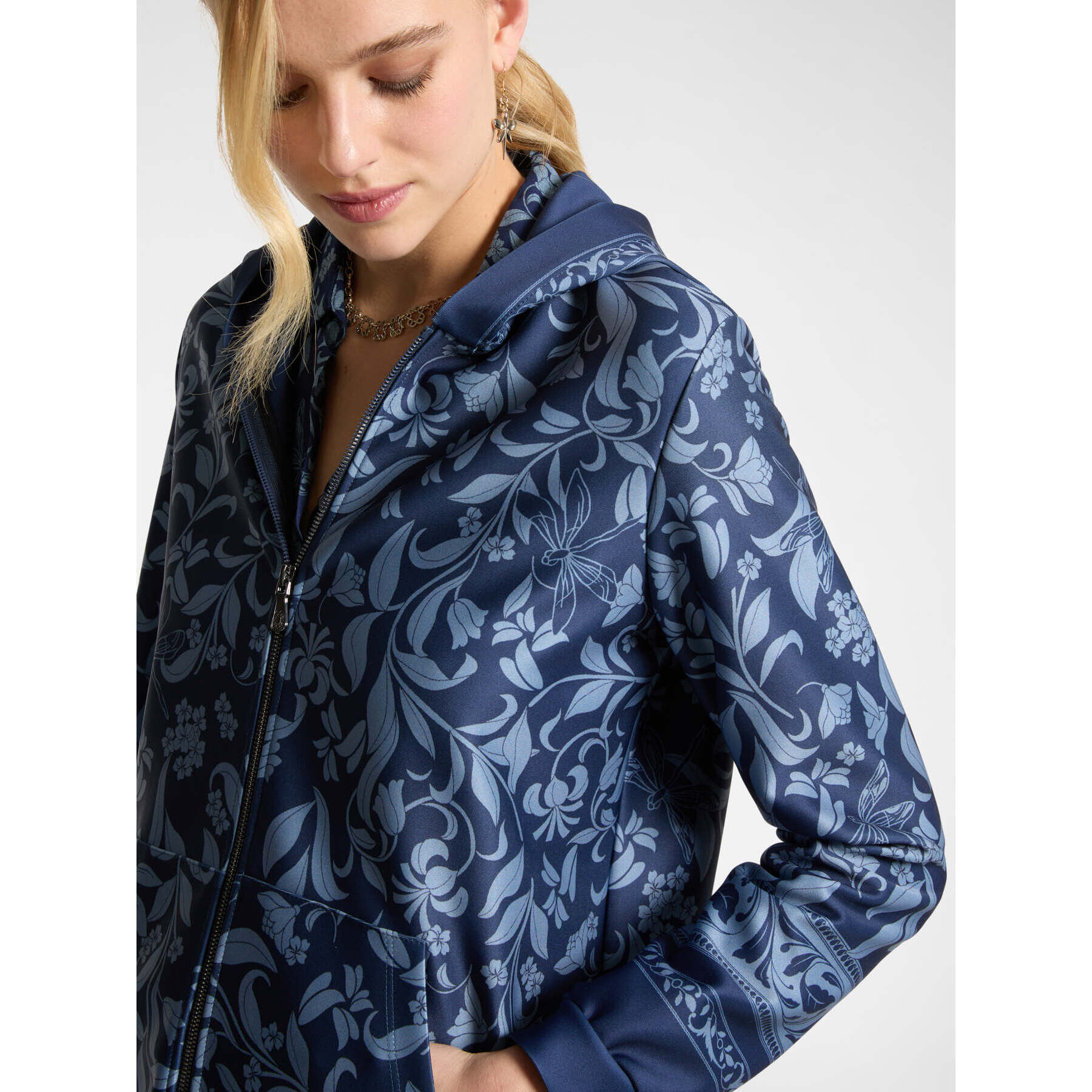 Elena Mirò - Sudadera estampada - Light - blue