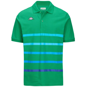 Camisas de polo Kappa Hombre Logo Feystripe