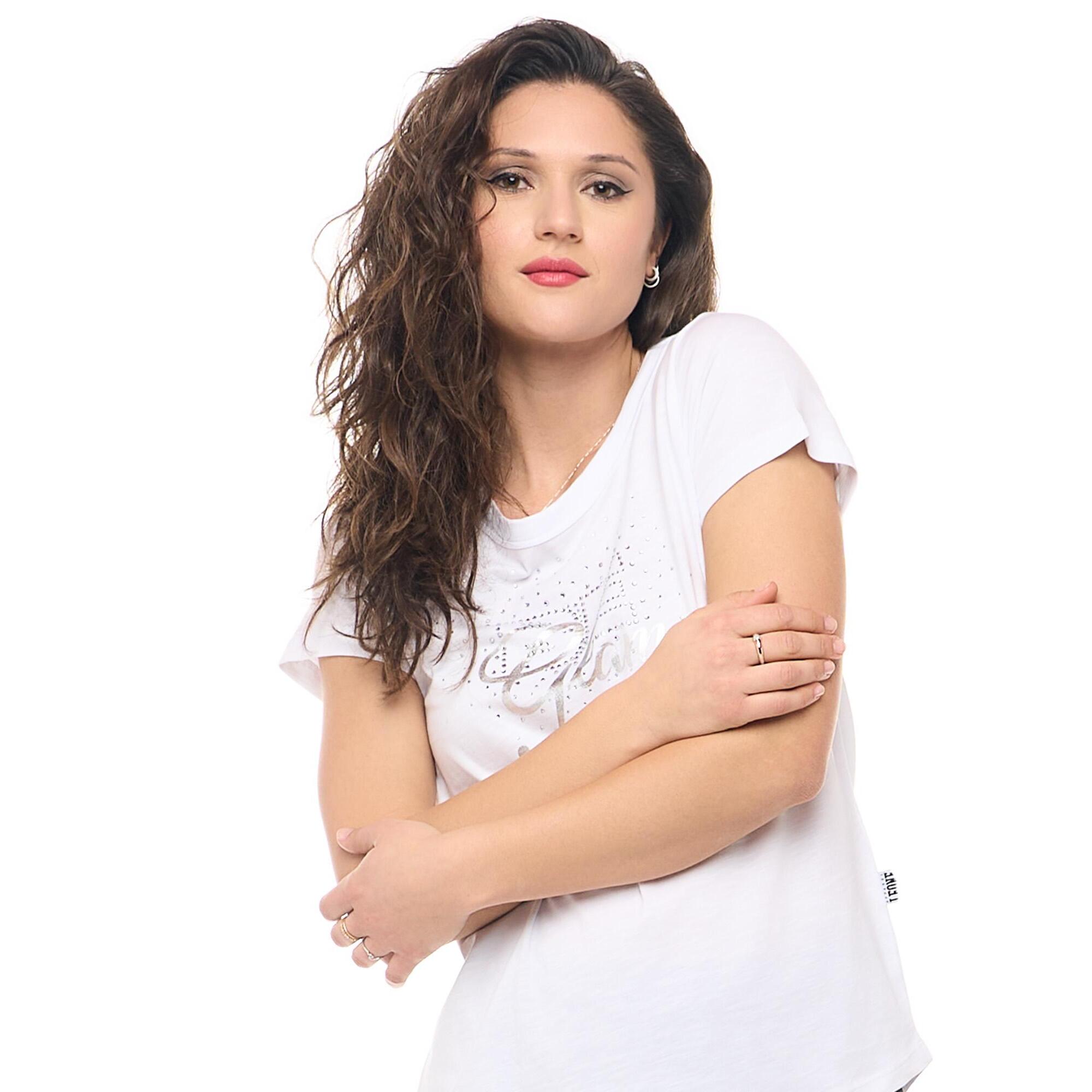 Camiseta de manga corta de mujer Be Glam