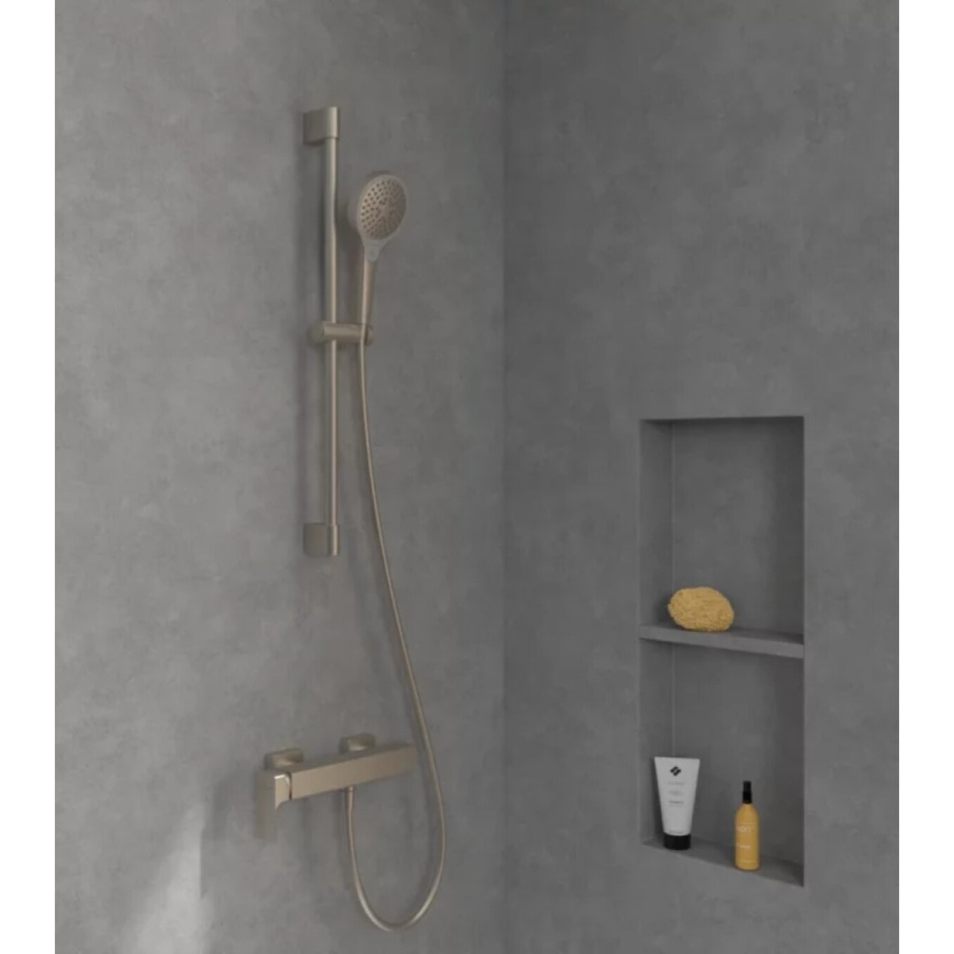 Mitigeur mécanique douche Subway 3.0 Brushed Nickel Matt