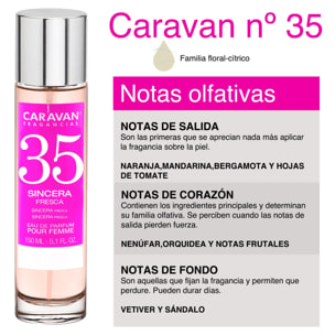Caravan fragancias set de 3 frascos perfume de mujer nº35, de 150 ml