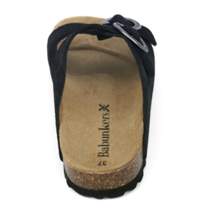 SANDALIA BARCELONA BABUNKERS NEGRO