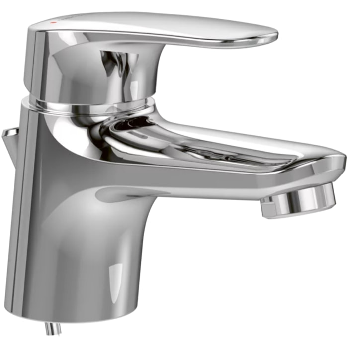 Mitigeur lavabo compact O.novo Start avec tirette chrome