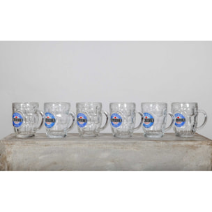 Lot de 6 chopes à bières 54cl