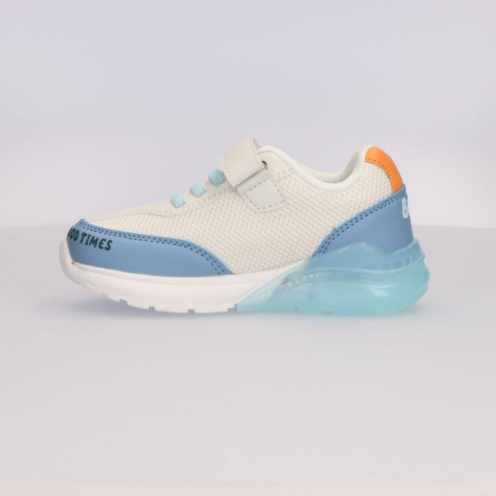 Zapatilla deportiva infantil suela ligera con luces "Bluey"