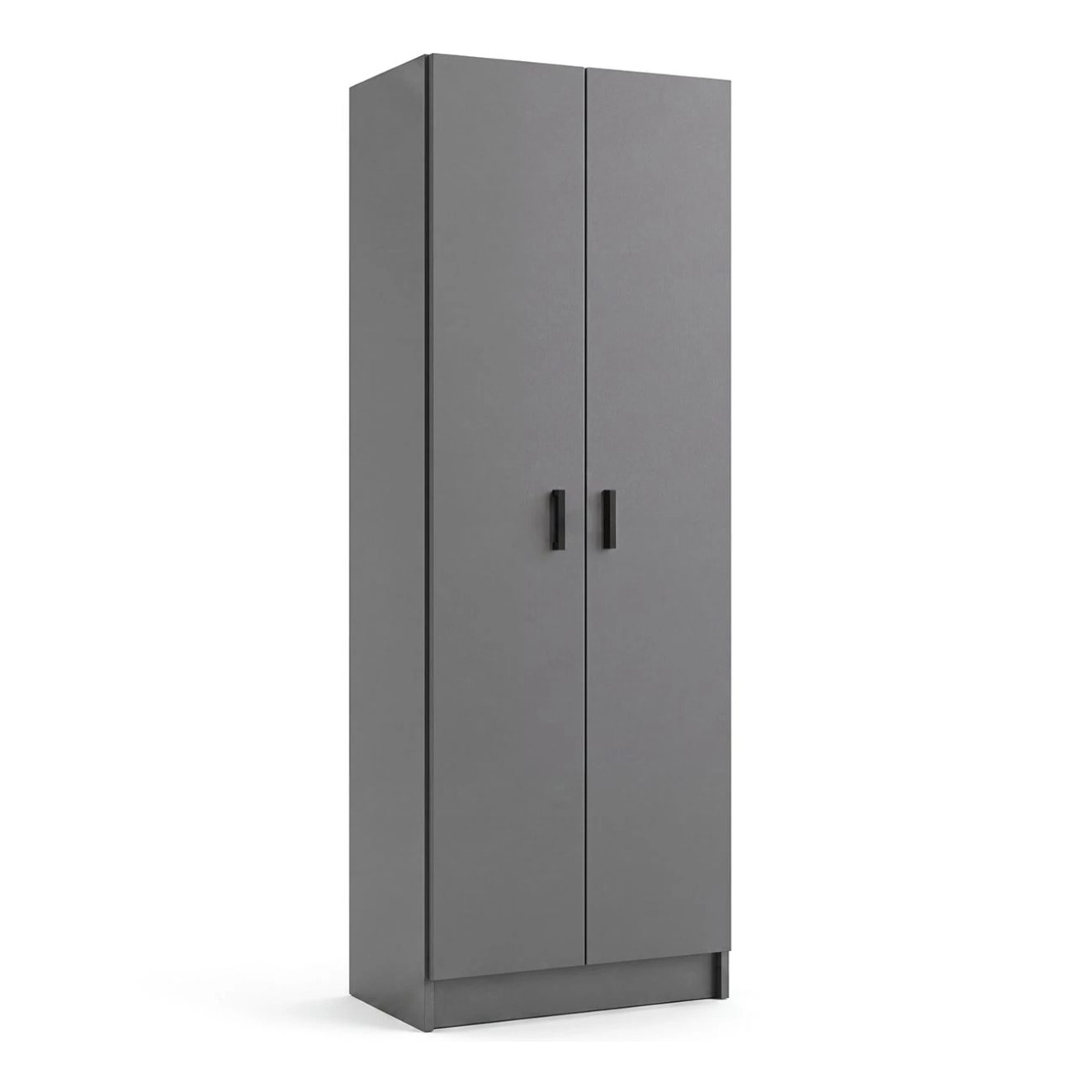 Armario de 2 puertas en gris grafito 60x180 cm Multi Useful Gris Grafito