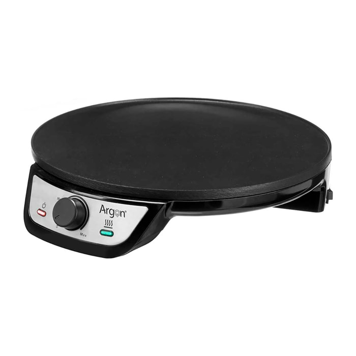 Crepera de acero con 1200W de potencia.