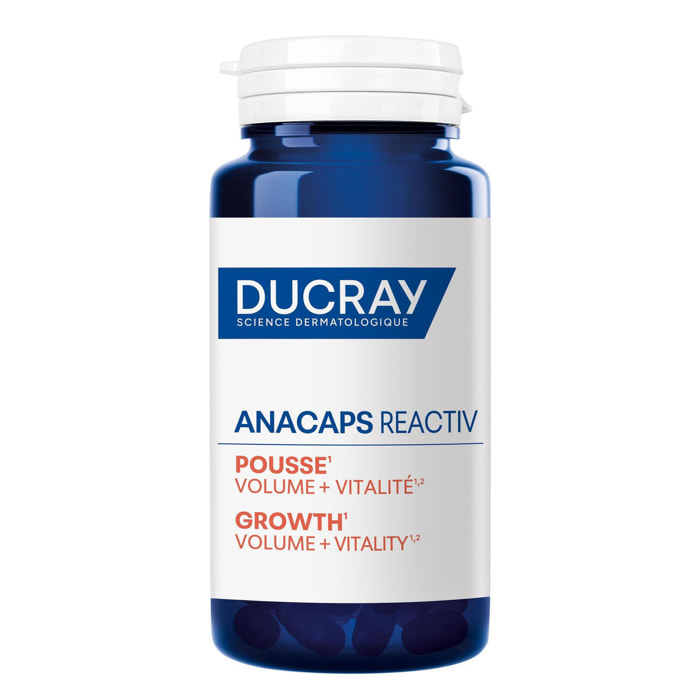 Anacaps Reactiv - Complément Alimentaire Pousse Volume + Vitalité Cure 3x90 Gélules