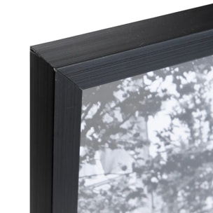 Affiche encadrée Ayu noir et blanc 70x100cm