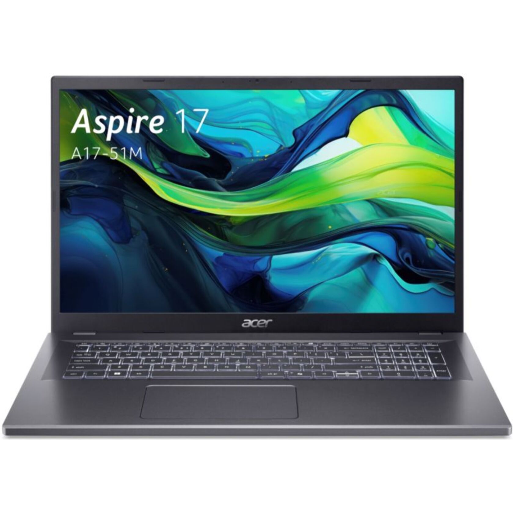 Ordinateur portable ACER Aspire A17-51M-74NK 17" Intel Core 7 150U 16 Go RAM DDR5 SSD 512 Go