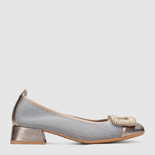 Bailarina Aruba Blanco oro 3 cm